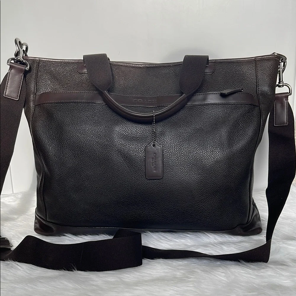 Coach Camden Messenger Mahogany/Dark Mahogany Timeless Elegance Leather bag - Picture 2 of 11